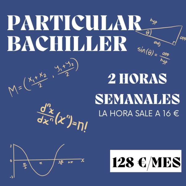 Particular Bachiller (2 horas/semana)